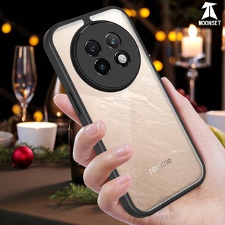 Dành cho Realme 12 4G / 12X 5G / 13 Pro Plus 5G Ốp điện thoại cứng trong suốt Khung silicon mềm chống rơi mỏng