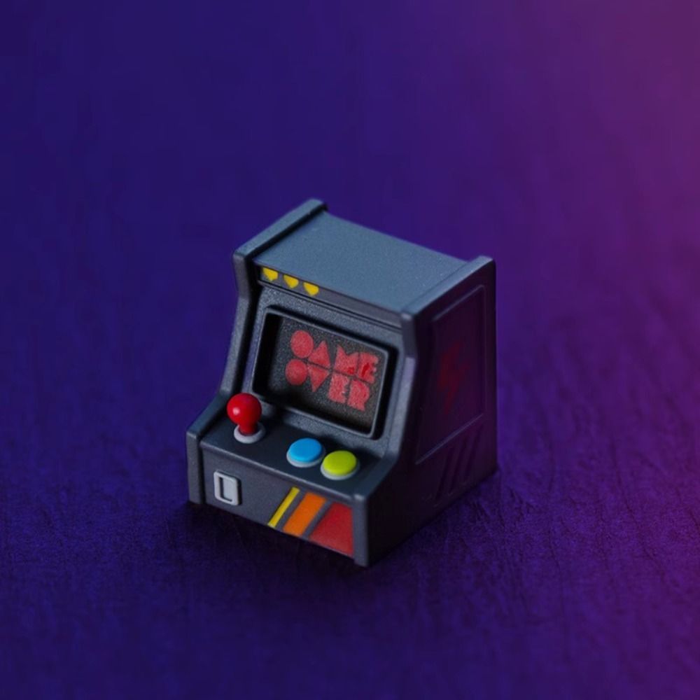 Keycap Bàn Phím Cơ KEYRA, Nhựa Artisan Craft Game Consoler-Shpaed Keycaps, Phụ Kiện Bàn Phím Retro Handmade Dễ Thương Cho Phím ESC