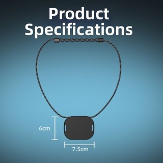 JKDESIGN Giá đỡ cổ từ tính, Giá đỡ máy ảnh miễn phí treo tay, Dây đeo dây buộc có thể điều chỉnh Vòng cổ máy ảnh chống rung Hỗ trợ cho Insta360 GO Ultra Vlog