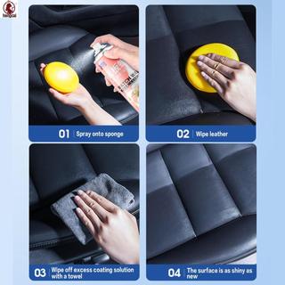 Chất tẩy rửa chăm sóc da nội thất ô tô Ngăn ngừa nứt nẻ hoặc phai màu da Thích hợp để đánh bóng bọc da
