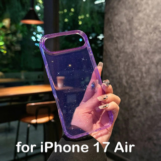 [JLK] Ốp từ tính bảo vệ lấp lánh trong suốt cho iPhone 17 Pro Max Air 17Pro Vỏ cứng chống sốc