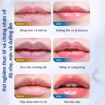 【Đổi Màu Ấm Áp/Dưỡng Môi Căng Mọng】JMY- Lam Ma Pháp Tinh Chất Dưỡng Môi Giảm Nếp Nhăn/Mềm Môi Tự Nhiên/Dưỡng Ẩm Ban Đêm/Bảo Vệ Toàn Diện