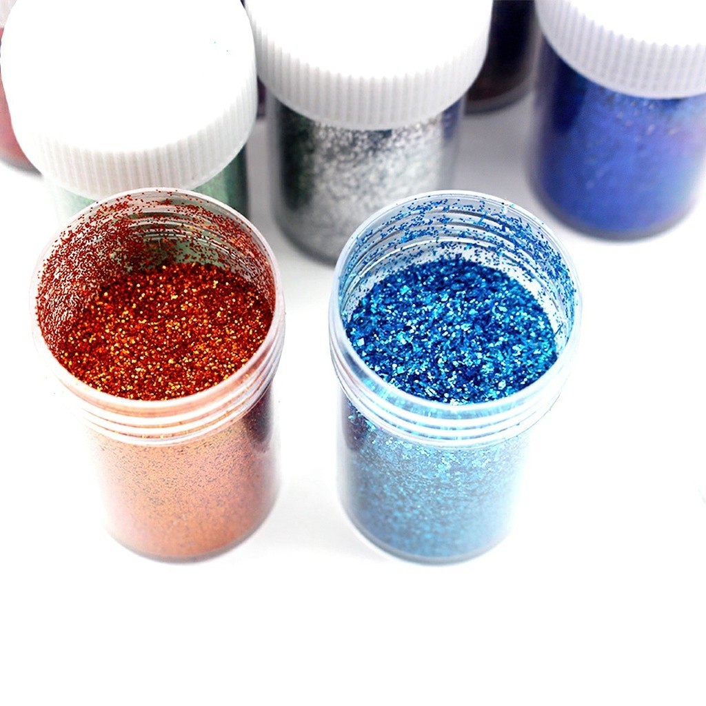 M7M 20g bột nhũ kim tuyến trang trí thủ công nail DIY Slime, làm đồ hanmade MALAN
