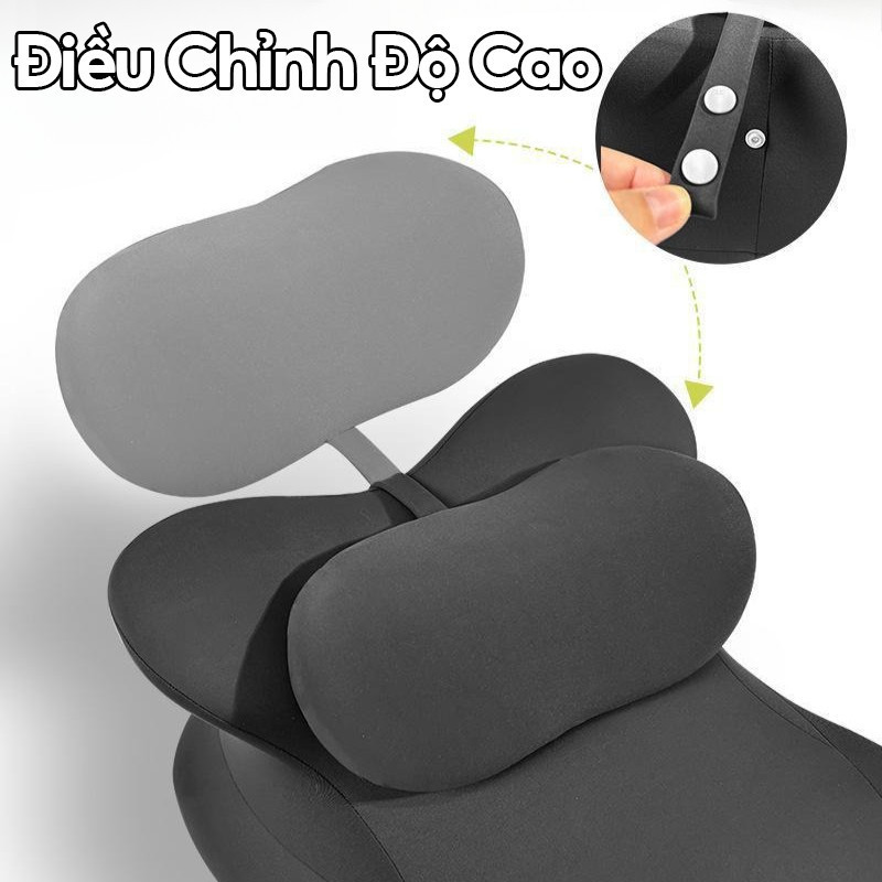 Gối Xốp Nhớ, Gối Tựa Lưng Công Thái Học Nằm Sấp, Sử Dụng Chơi Game, Thư Gian- Giúp Giảm Áp Lực Lên Cơ Thể
