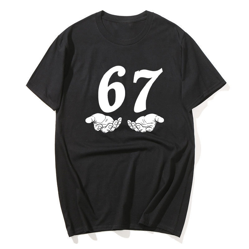Six Seven Áo Thun Tay Ngắn Cotton Trendy Cho Nam Và Nữ