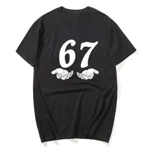 Six Seven Áo Thun Tay Ngắn Cotton Trendy Cho Nam Và Nữ