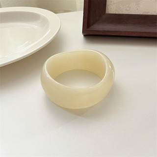 Vòng tay nhựa thời trang tối giản phong cách cổ điển Nhật Bản - Hàn Quốc