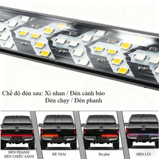 Đèn LED Xương Cá 12V Cao Cấp - Chống nước, sáng rõ, nâng cao an toàn và thẩm mỹ cho đuôi xe