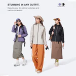 Áo khoác gió CAMEL CROWN  nam nữ, chống thấm nước, bảo vệ khỏi gió - hoàn hảo cho các chuyến đi bộ đường dài — ảnh 3