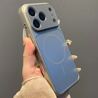 Ốp điện thoại cứng AG tương thích cho iPhone17promax 15 14 PRO MAX 14 Plus 16promax 17pro Vỏ bảo vệ ống kính máy ảnh chống sốc