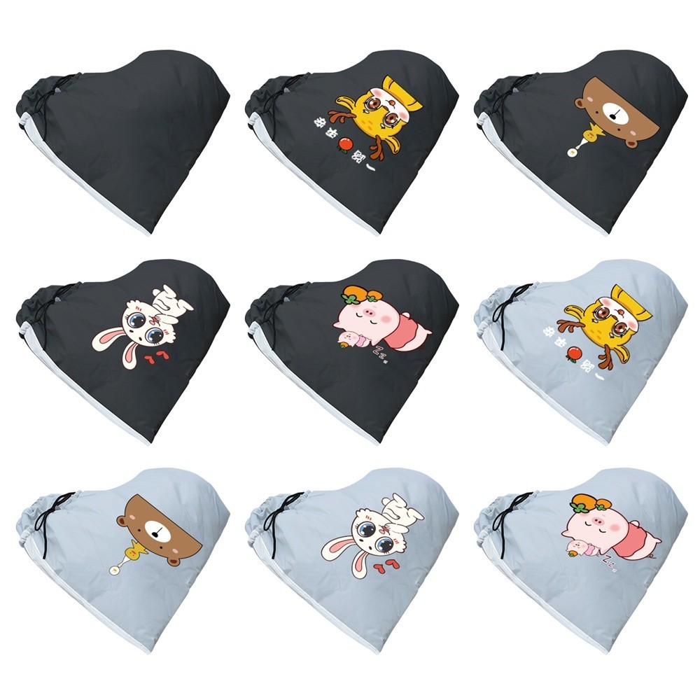 Găng Tay Xe Đạp Chống Gió Chống Nước Ấm Áp Thoải Mái - Tay Lái Mittens Mùa Đông Mới
