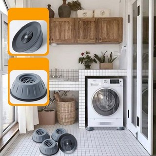 Chân chống rung máy giặt - Chất liệu cao su, giảm bảo vệ sàn, dùng cho máy giặt & tủ lạnh，cao su giảm chấn，chân máy giặt
