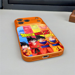 Largewindow cam Dragon Ball Goku anime hoạt hình từ tính Vỏ điện thoại cho iPhone 17 16 15 14 Pro Max