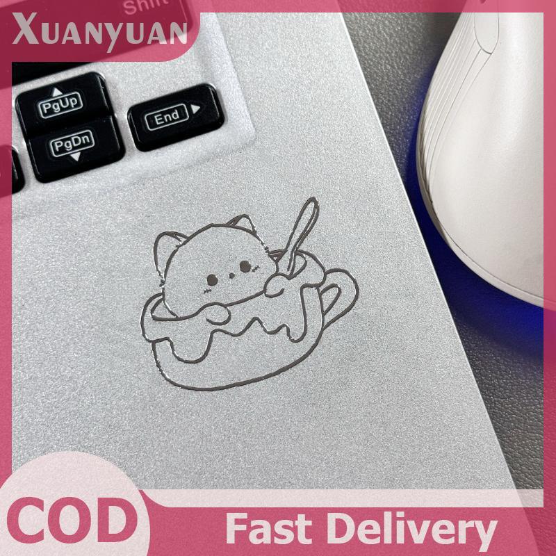 XUAN Miếng Dán Kim Loại 3D Chống Thấm Nước Với Cô Gái Và Nhân Vật Hoạt Hình Cho Ốp Lưng Điện Thoại Laptop DIY Trang Trí Sáng Tạo Phong Cách Thẩm Mỹ VN
