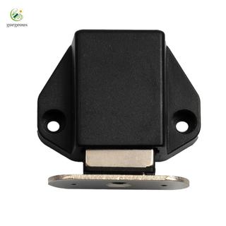 ⭐GROUS⭐ABS Plastic Cabinet Catches Stopper Strong Magnetic Strip Double/Single Open