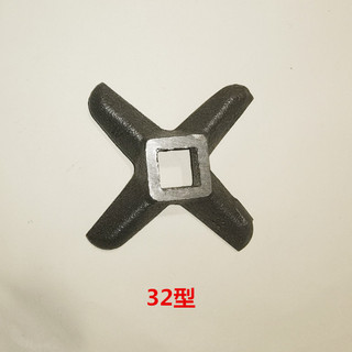 Loại 32 Loại 42 Loại 52 Máy Xay Thịt Dao Phẳng Dao Chữ Thập Thịt Ổ Cắm Lỗ Đĩa Inox Tròn Dao Grate Lưỡi Sàng 00LX