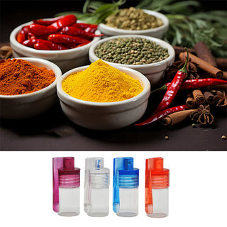 Hộp đựng thuốc du lịch trong suốt Hộp đựng bột Hộp đựng mẫu rỗng Chai nhựa thuốc để tập thể dục Làm việc tại nhà Du lịch