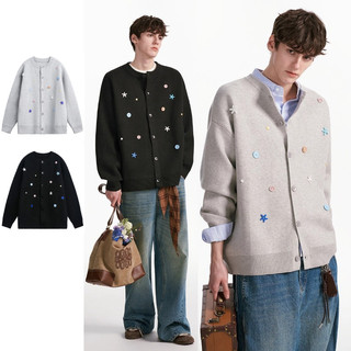 Áo len dệt kim nam phong cách Hàn Quốc và unisex, chất lượng cao cấp