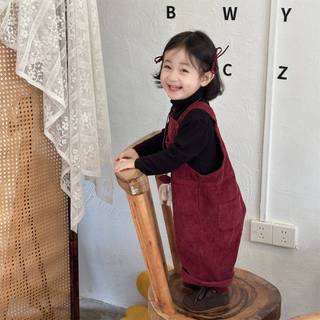 Quần yếm trẻ em Xuân Thu 2025 Phong Cách Mới Bé Trai Bé Gái Quần Thắt Lưng Phiên Bản Hàn Quốc Phù Hợp Với Thời Trang Cho Bé Jumpsuit