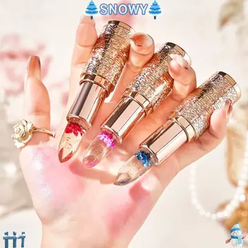 Son Môi Son Môi Son Môi Son Môi Son Dưỡng Ẩm Trong Suốt Thay Đổi Màu Sắc Son Dưỡng Môi, Hoa Lâu Dài Trang Điểm Chống Thấm Nước Chăm Sóc Môi