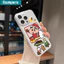 Ốp Điện Thoại Ibumipers Dễ Thương Crayon Shin chan Chủ Đề Giáng Sinh Trong Suốt Mềm Mại Chống Sốc Cao Cấp Cho iPhone 11 12 13 14 15 16 17 Pro Max IP 7 8 Plus Iphon X XS XR Xs max