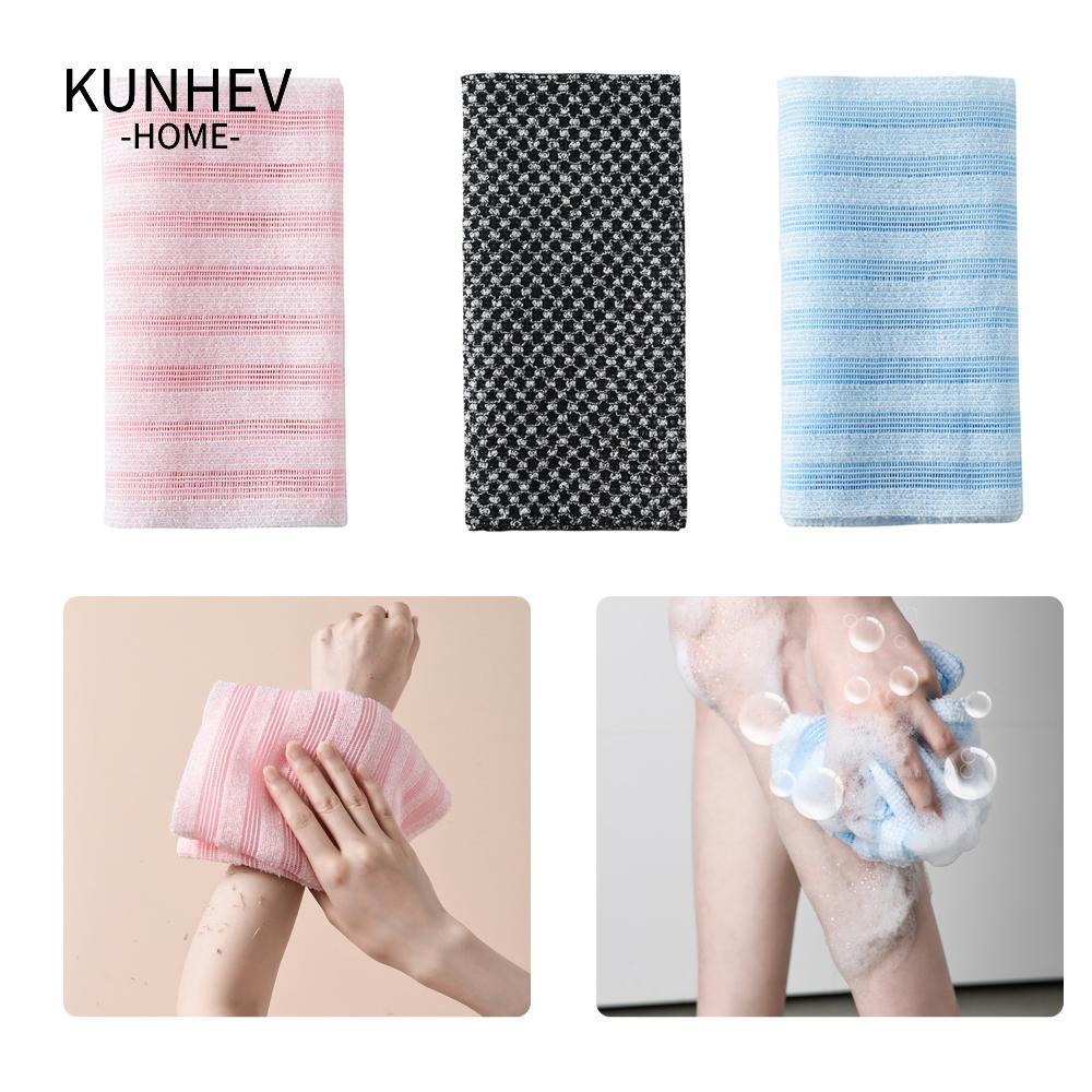KUNHEV Khăn Tắm Chà Lưng Massage Tẩy Tế Bào Chết Siêu Thoải Mái KUNHEV