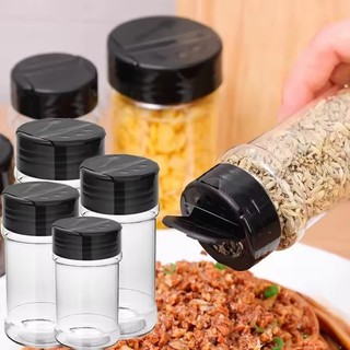 3 / 6 / 9 Chai Gia Vị Lật Đôi PET Dung Tích Lớn - Bếp BBQ Muối Tiêu Gia Vị Bình Lắc