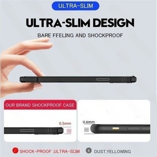 Ốp Giáp Chống Sốc Acrylic Trong Suốt Cho Realme C71 4G TPU Mềm Khung Bảo Vệ Trên RealmeC71 Realmi C71 C 71 71 71C 4G