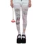 Treeling Phong Cách Nhật Bản Phong Cách Quần Legging Opaque Đen Hàng Dệt Kim Thoáng Khí Ẩm Xẻ Quần Ngọt Ngào Edgy Tìm Kiếm