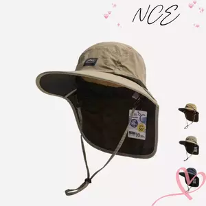 Mũ đi bộ đường dài NCE vành rộng, chống nắng nhanh khô