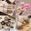Kẹp tóc mỏ vịt thời trang Hàn Quốc, phụ kiện tóc hoa sang trọng và dễ thương MOCA VN
