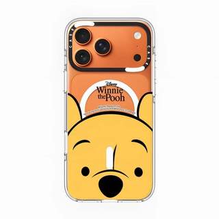 CASECASE X Winnie the Pooh Ốp điện thoại hút từ tính trong suốt cho iPhone 17 / 16 / 15 / 14 / 13 Pro Max | Ốp lưng Acrylic pha lê trong suốt có bao bì cao cấp