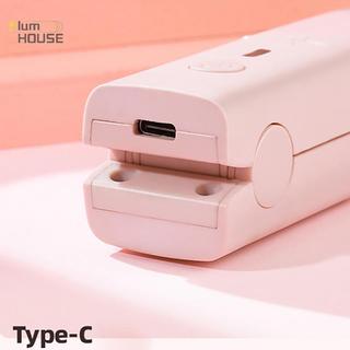 PlumHOUSE Di Động Dễ Thương USB Thẳng Tóc Dính Máy Duỗi Tóc Ký Túc Xá Công Suất Nhỏ Nẹp Lông Tơ Nổ Thẳng Uốn Tóc VN