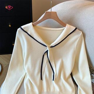 Áo Thun Cổ Chữ V Sọc Phong Cách Preppy, Hàng Ngày Mới