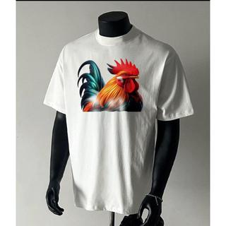Áo thun Stee Cổ tròn GÀ TRỐNG Localbrand ITSNCUONGI Unisex Cotton