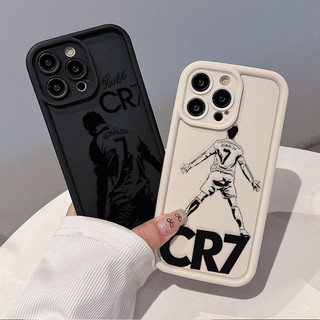 CR7 Ngôi Sao Bóng Đá Cristiano Ronaldo Ốp Lưng Điện Thoại IPhone 11 12 13 Pro Max Mini 5 5S Ốp Lưng Ốp Lưng Silicon Mềm Chống Sốc