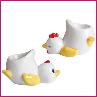 Cốc Trứng Cho Trứng Sôi Mềm Gà / Vịt Săn Trứng Cốc Đựng Đáng Yêu Động Vật Gốm Ngộ nghĩnh Hiển Thị Đứng shopidaevn