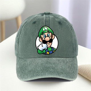 Mũ bóng chày Super Mario cổ điển, thoáng khí, chống nắng, dễ dàng vệ sinh - Quà tặng lý tưởng