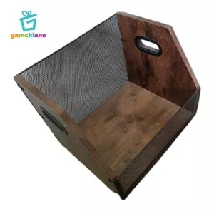 Giá đỡ lưu trữ hồ sơ Vinyl Kệ trưng bày LP Đa chức năng Di động Hiện đại