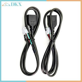 Bộ chuyển đổi cáp USB ô tô DKX 75cm 4Pin và 6Pin cho đầu nối âm thanh nổi trên ô tô Android Bộ chuyển đổi cáp mở rộng USB.