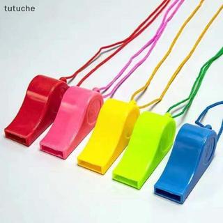 Tutu 20 Chiếc Còi Nhiều Màu Có Dây Trẻ Em Thể Thao Trẻ Em Bóng Đá Bóng Bầu Dục Cổ Vũ Người Hâm Mộ Cổ Vũ Còi VN