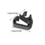 PCF * 20 Miếng Cần gạt nước ô tô Dây buộc ống hỗ trợ Kẹp nhựa an toàn Sử dụng phổ biến