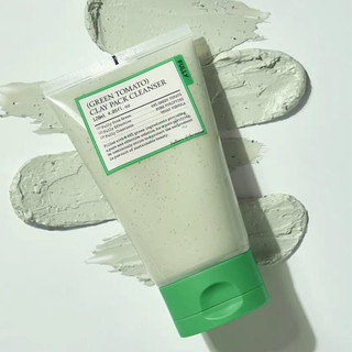 FULLY Green Tomato Clay Mask Cleanser, Pore Purifying Tomato Exfoliation 120ml