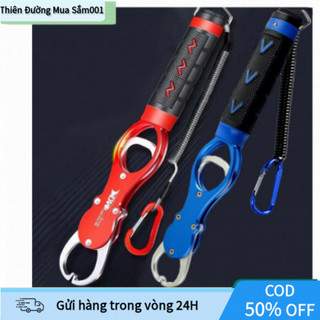 Kìm kẹp cá chống gỉ cao cấp 29cm hợp kim nhôm tích hợp cân trọng lượng tiện lợi cho người đam mê câu cá Việt Nam