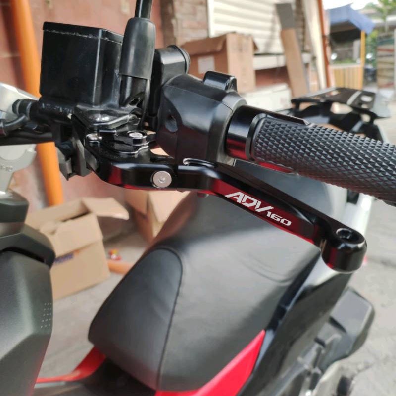 Dành Cho Xe HONDA ADV160 2022-2026 Sửa Đổi Hợp Kim Nhôm CNC 6 Giai Đoạn Có Thể Điều Chỉnh Có Thể Gập Lại Phanh Ly Hợp Bộ Đòn Bẩy Có Tay Cầm Tay Cầm Phụ Kiện Keo