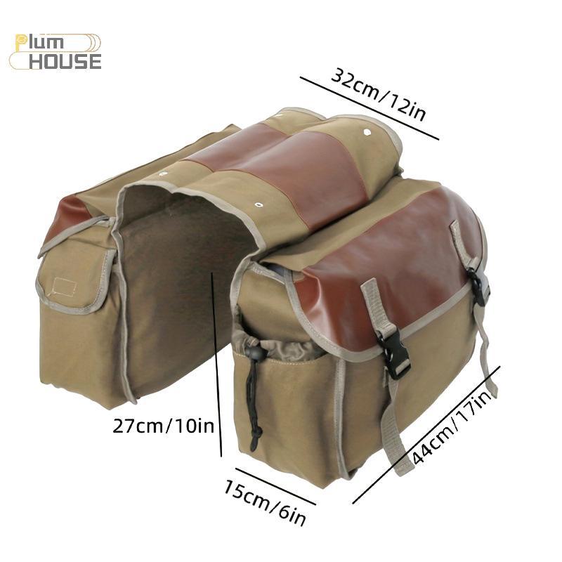 PlumHOUSE Túi Xe Máy Dung Tích Lớn Đi Xe Máy Du Lịch Vải Chống Thấm Nước Panniers Hộp Dụng Cụ Bên Túi Túi Dành Cho Xe Máy VN