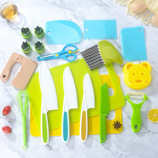 Dụng cụ nhà bếp Montessori dành cho trẻ em Bộ dao an toàn Real-Toddler Hoàn hảo cho dã ngoại Cắm trại Sử dụng