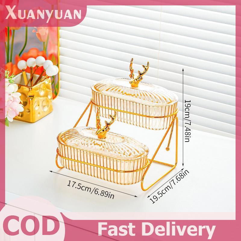 XUAN 2 / 3 Tầng Bát Trái Cây Khay Phục Vụ Bộ Buffet Trái Cây Khô Salad Khay Có Giá Phục Vụ Khay Cho Đảng VN