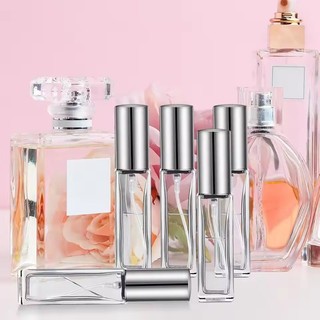 3 / 6 / 9 Chai xịt thủy tinh trong suốt 10ml - Máy phun nước hoa chống rò rỉ di động du lịch