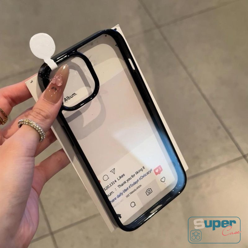 Ốp Lưng Tương Thích Cho iPhone 17 16 13 15 12 11 14 Pro Max Air 14 16 15 Plus Thời Trang Macaron Màu Sắc Đơn Giản Nhiều Màu Sắc Sang Trọng Acrylic Cover